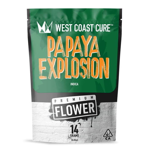 Papaya Explosion 14g Half Oz Flower Bag - West Coast Cure