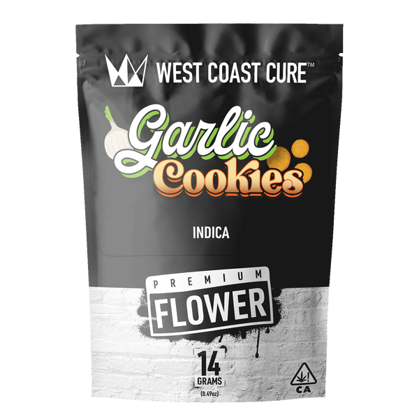 Garlic Cookies 14G Premium Flower Oz Bag - West Coast Cure