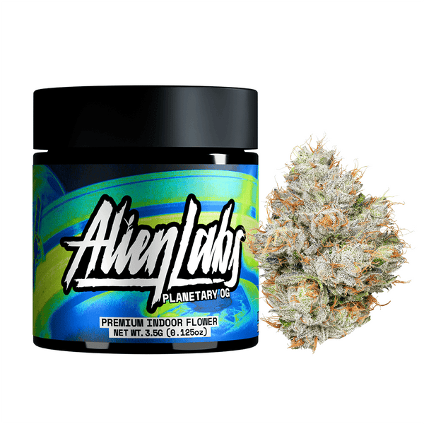 Planetary OG 3.5g Flower Jar - Alien Labs