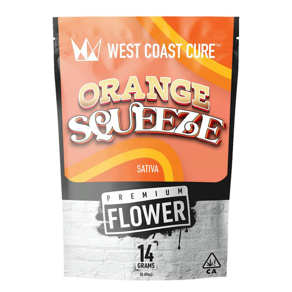 Orange Squeeze 14g Premium Flower Bag - West Coast Cure