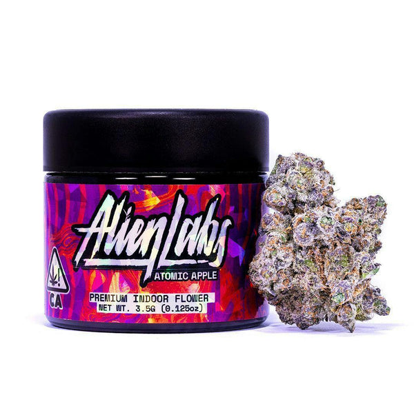 Atomic Apple 3.5g Flower Jar - Alien Labs