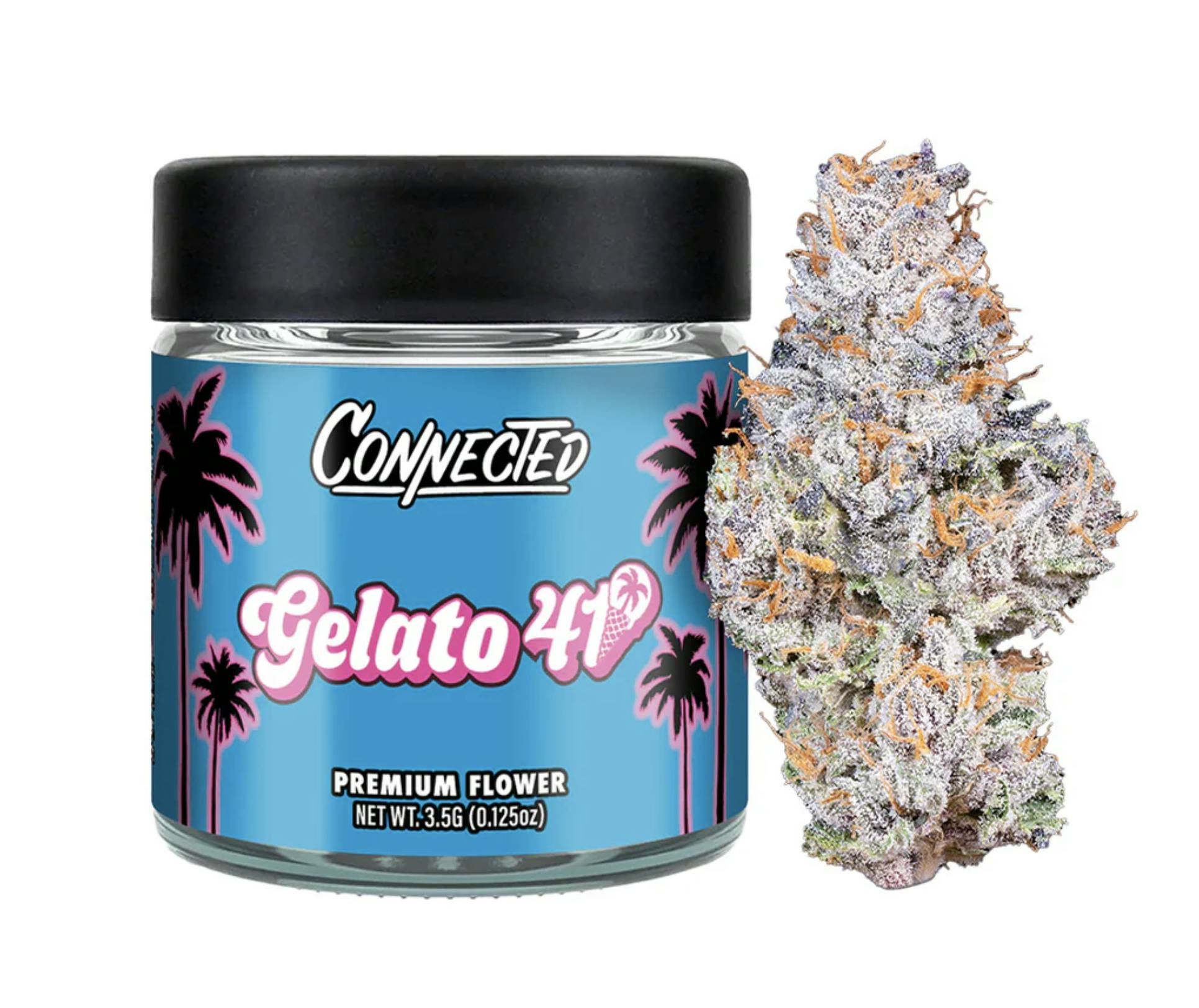 Gelato 41 3.5g Flower Jar - Connected Cannabis Co – BUDZILLA|SD