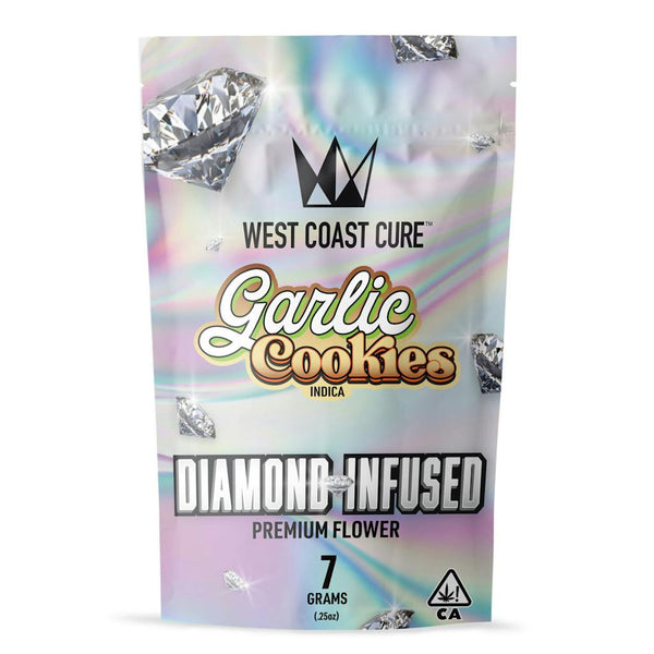 Garlic Cookies 7g Diamond Infused Flower Bag - West Coast Cure