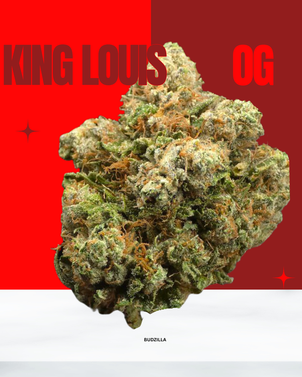 King Louis OG 14g Half Oz Flower Bag
